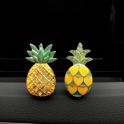 Car Air Conditioning Vent Pineapple Decorative Aromatherapy Clip(Heart) by buy2fix