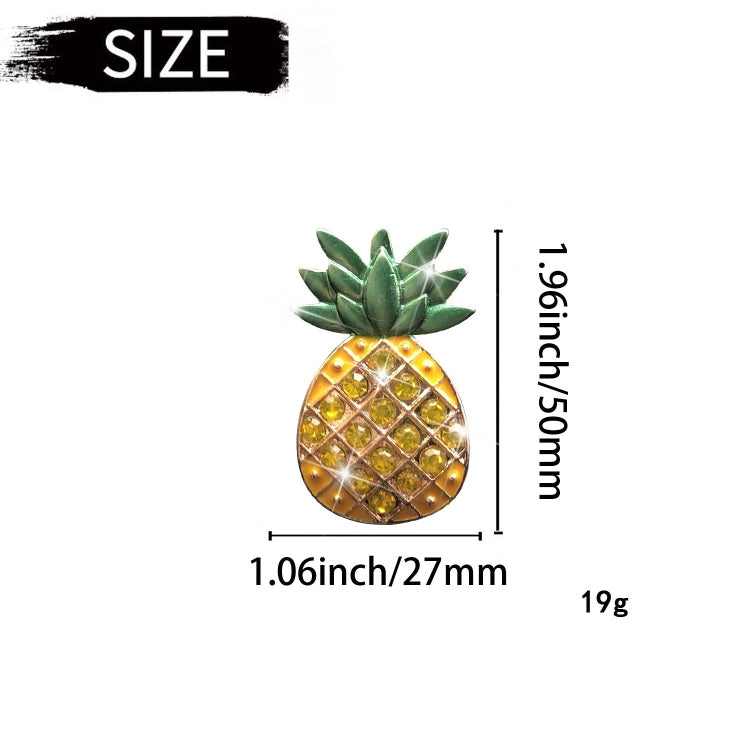 Car Air Conditioning Vent Pineapple Decorative Aromatherapy Clip(Heart) by buy2fix