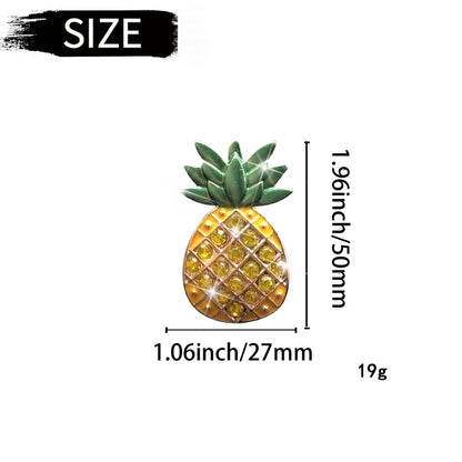 Car Air Conditioning Vent Pineapple Decorative Aromatherapy Clip(Heart) by buy2fix