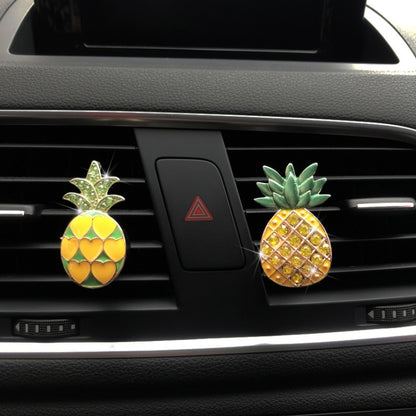 Car Air Conditioning Vent Pineapple Decorative Aromatherapy Clip(Heart) by buy2fix