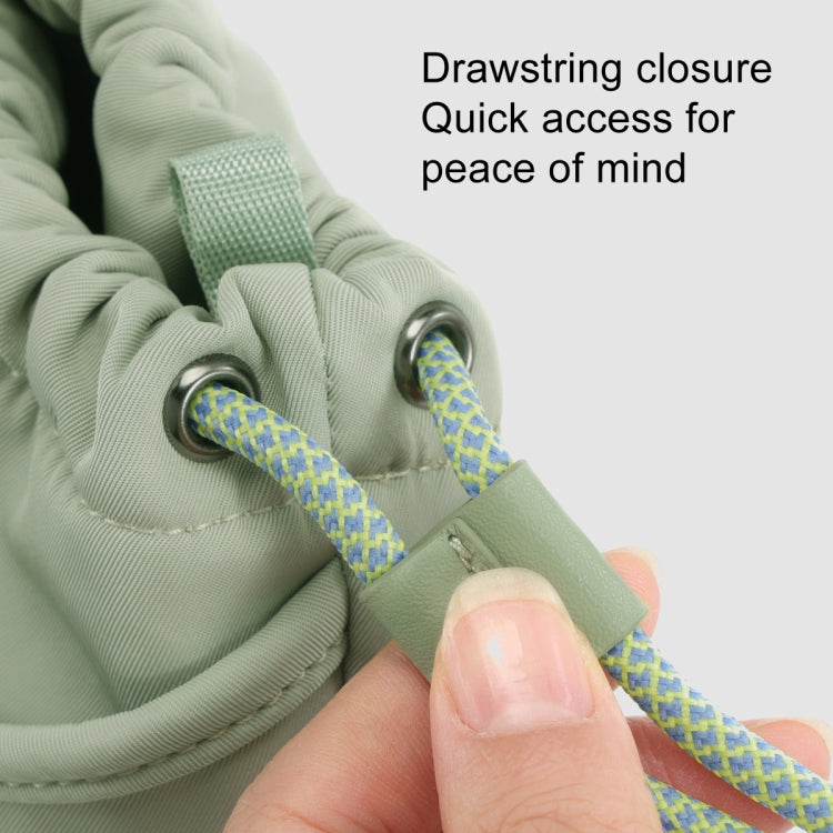 Cwatcun D159 Cloud Drawstring Camera Bag Shoulder Crossbody Photo Bag(Gray) - Strap Satchel by Cwatcun | Online Shopping UK | buy2fix