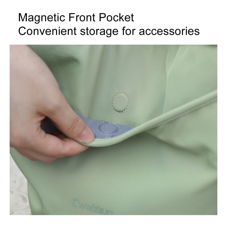 Cwatcun D159 Cloud Drawstring Camera Bag Shoulder Crossbody Photo Bag(Gray) - Strap Satchel by Cwatcun | Online Shopping UK | buy2fix