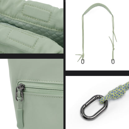 Cwatcun D159 Cloud Drawstring Camera Bag Shoulder Crossbody Photo Bag(Gray) - Strap Satchel by Cwatcun | Online Shopping UK | buy2fix