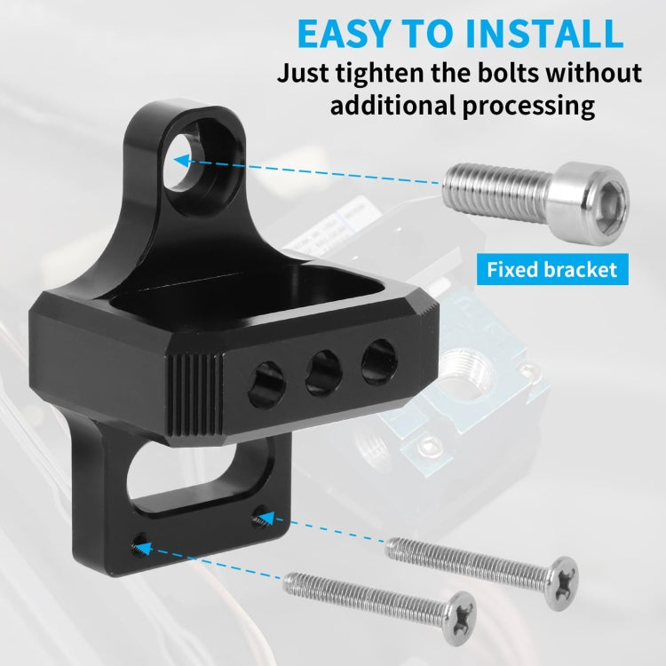Solenoid Valve Mounting Bracket 3 Port For Mac AEM Boost Controller(Silver) by buy2fix