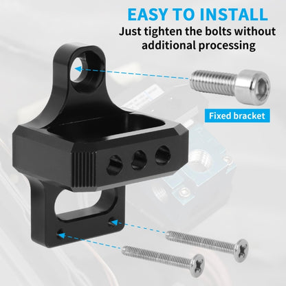 Solenoid Valve Mounting Bracket 3 Port For Mac AEM Boost Controller(Silver) by buy2fix