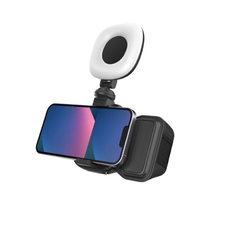 Phone Camera Grip With Cold Shoe Mount and Bluetooth Remote Control With Fill Light - Phone Remote Control by buy2fix | Online Shopping UK | buy2fix