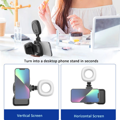 Phone Camera Grip With Cold Shoe Mount and Bluetooth Remote Control With Fill Light - Phone Remote Control by buy2fix | Online Shopping UK | buy2fix