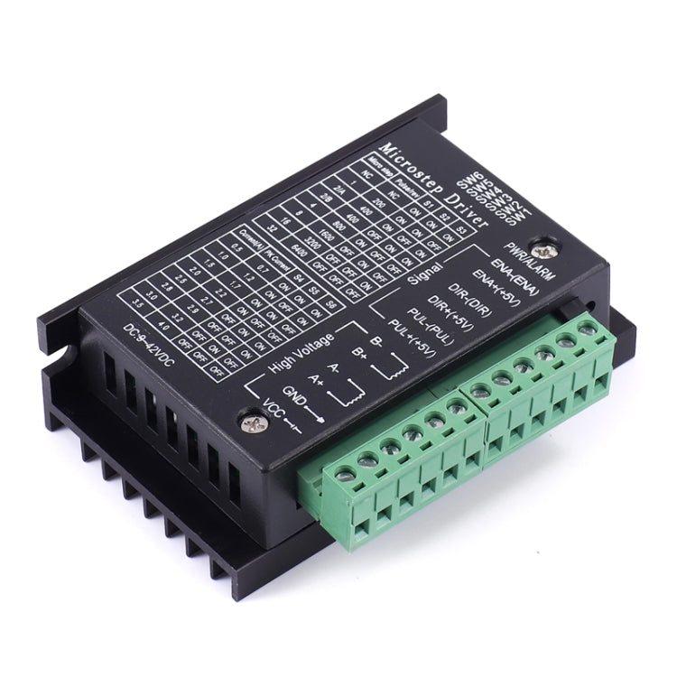 TB6600 Upgrade Version 4.0A 42V DC 32 Subdivision 42/57/86 Stepper Motor Driver - Parts by buy2fix | Online Shopping UK | buy2fix