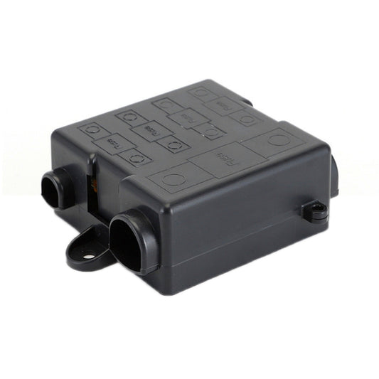 Five-Way One-Input Four-Output Fuse Box RV Power Supply Modification, Specifications: Fuse Box + Fuse by buy2fix