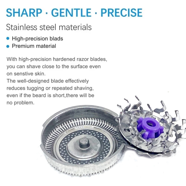 SH98 / SH71 / SH91 Replacement Heads for Philips Shavers SP9860 9863 9880 9862 9861 9820 9000 - Shavers Parts by buy2fix | Online Shopping UK | buy2fix