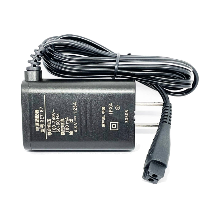 4.8V Charger For Panasonic Electric Shaver RE7-87 / ESLV50 / ESLV54 / ESRT34 / ESLT20, US Plug - Shavers Parts by buy2fix | Online Shopping UK | buy2fix