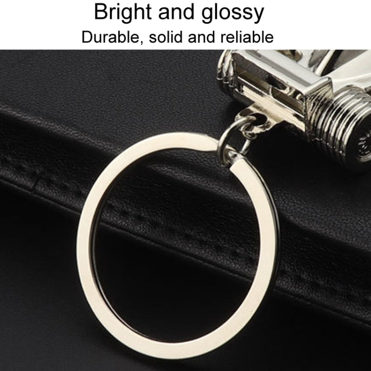 F1 Racing Car Keychain Portable Bag Decoration Pendant, Style: X-035 Hollow Black by buy2fix