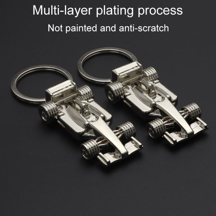 F1 Racing Car Keychain Portable Bag Decoration Pendant, Style: X-035 Hollow by buy2fix