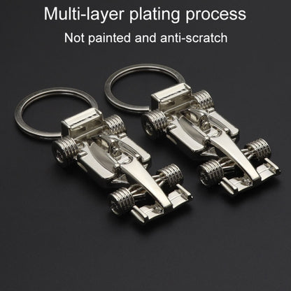 F1 Racing Car Keychain Portable Bag Decoration Pendant, Style: X-035 Hollow by buy2fix