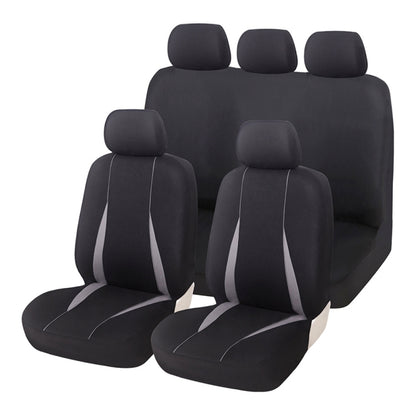 Cars All Seasons Universal All-Inclusive Fabric Seat Cover(33055 Gray) by buy2fix