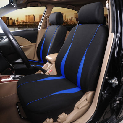 Cars All Seasons Universal All-Inclusive Fabric Seat Cover(33055 Blue) by buy2fix