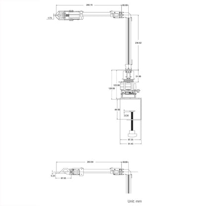 Waveshare 25118 RoArm-M2-S Desktop Robotic Arm Kit, Based On ESP32, 4-DOF(EU Plug) - Modules Expansions Accessories by Waveshare | Online Shopping UK | buy2fix