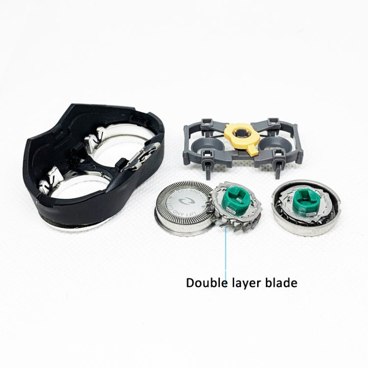 HQ64 Shaver Replacement Head for Philips HQ6070 / HQ6071 / HQ6073 / HQ6095 / HQ6090(Gray) - Shavers Parts by buy2fix | Online Shopping UK | buy2fix