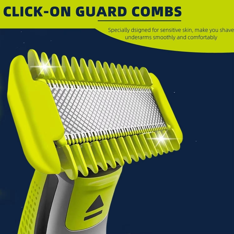14-length Guide Comb Guard for Philips OneBlade QP25XX / QP26XX / QP27XX / QP28XX Series, Spec: 4 In 1 Kit - Shavers Parts by buy2fix | Online Shopping UK | buy2fix