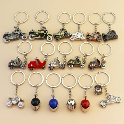 Simulation Cool Motorcycle Keychain Metal Decoration Pendant, Style: X-034 - Key Rings by buy2fix | Online Shopping UK | buy2fix