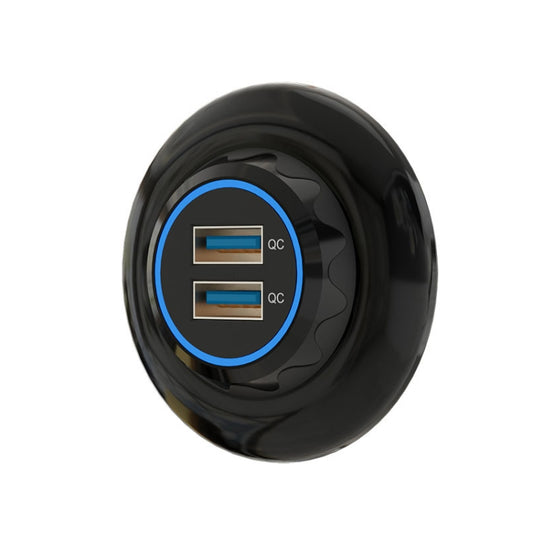 30W Car Ship Mobile Phone Fast Charging Modified USB Charger, Specifications: Duel QC3.0 by buy2fix