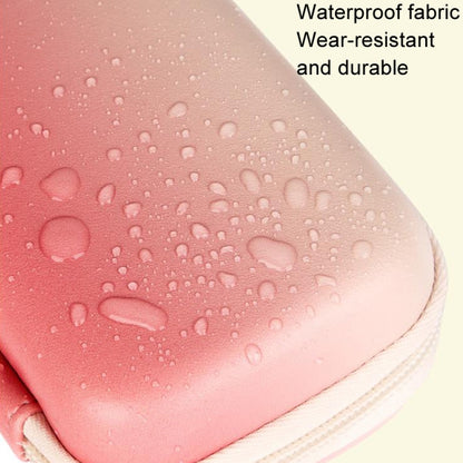 Cwatcun H45 Mini Storage Bag Small Microslice Digital Camera Bag PU Waterproof Hard Shell Bag(Pink) - Leather Bag by Cwatcun | Online Shopping UK | buy2fix