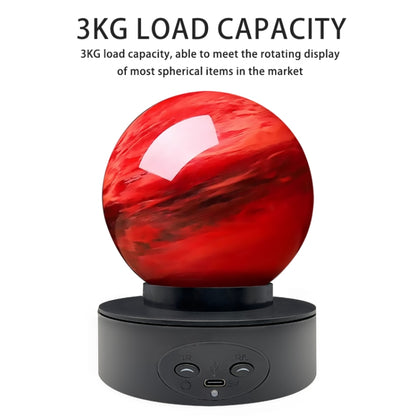 Intelligent Electric Roundabout 360 Degree Rotating Disc Table Live Shooting Video Props(White) -  by buy2fix | Online Shopping UK | buy2fix