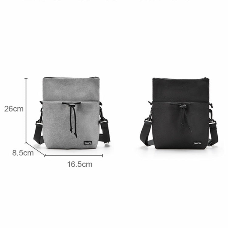 Baona BN-H022 SLR / Micro-Single Camera Bag Lightweight Single-Shoulder Camera Bag(Black) - Strap Satchel by Baona | Online Shopping UK | buy2fix