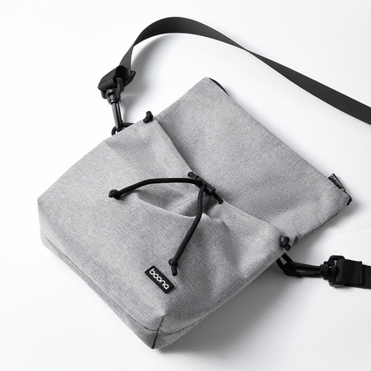 Baona BN-H022 SLR / Micro-Single Camera Bag Lightweight Single-Shoulder Camera Bag(Gray) - Strap Satchel by Baona | Online Shopping UK | buy2fix