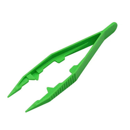 20pcs Plastic Tweezers Children DIY Accessories Tools(Random Color Delivery) - Others by buy2fix | Online Shopping UK | buy2fix