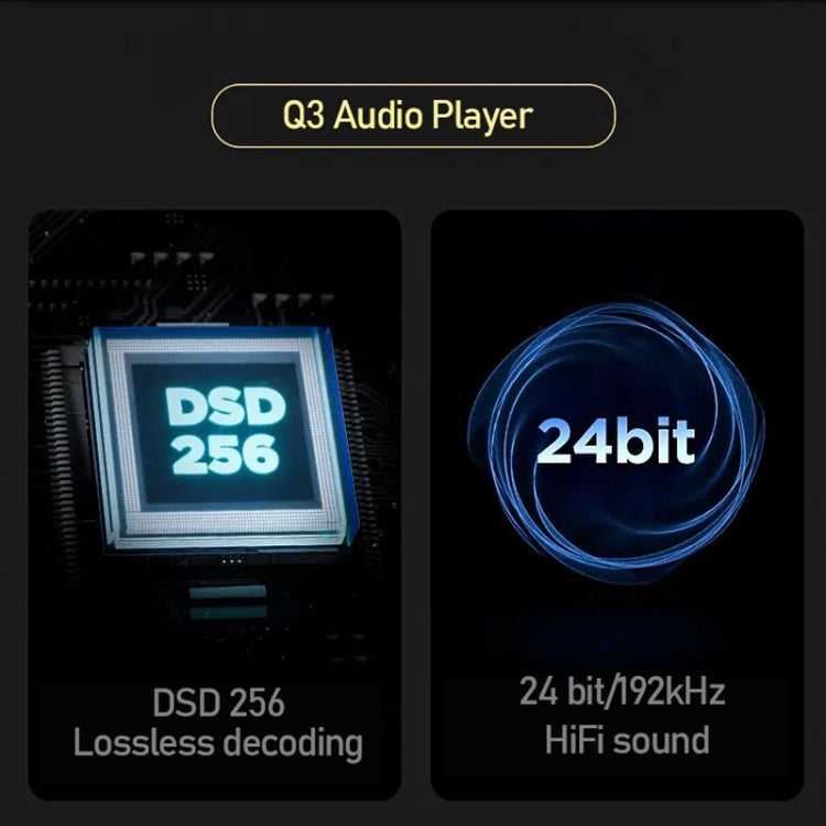 HiFi Lossless Music Player Mastering DSD256 Hard Decoding MP3, Memory: 32GB(Gray) - MP3 Player by buy2fix | Online Shopping UK | buy2fix