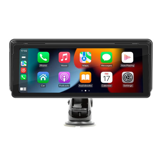 10.26 Inch Car Multimedia Display Supports Carplay/Android Auto Screen Mirroring(Display+ Camera) by buy2fix