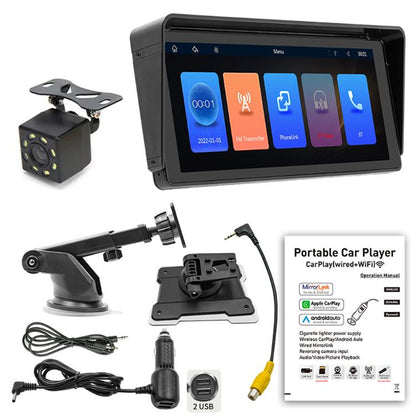 10.26 Inch Car Multimedia Display Supports Carplay/Android Auto Screen Mirroring(Display+ Camera) by buy2fix