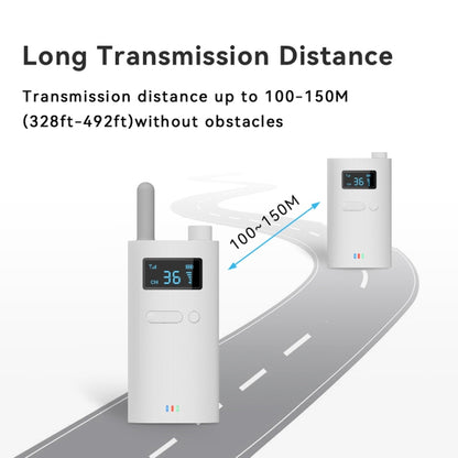 2.4G Wireless Office Conference Tour Guide Explainer One-way One-to-Many Explainer Microphone, Style: YWI22 Receiver by buy2fix