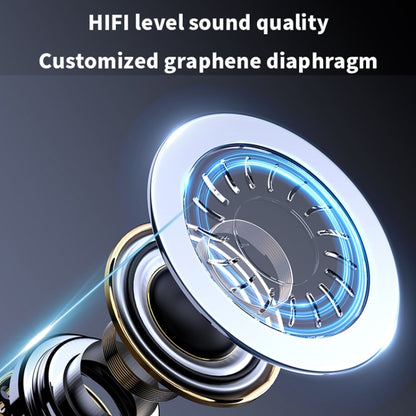 M518P Running Sports Long Standby Semi-In-Ear Neck-Hanging Digital Bluetooth Earphone(Black) - Neck-mounted Earphone by buy2fix | Online Shopping UK | buy2fix