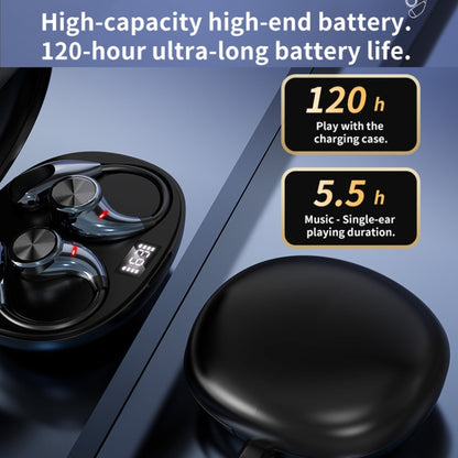 Open Comfortable Hanging Ear OWS Bluetooth Earphones(Black) - TWS Earphone by buy2fix | Online Shopping UK | buy2fix