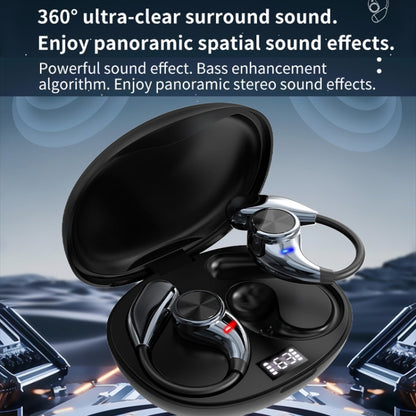 Open Comfortable Hanging Ear OWS Bluetooth Earphones(Black) - TWS Earphone by buy2fix | Online Shopping UK | buy2fix