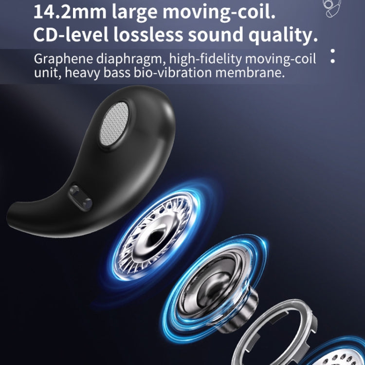 Open Comfortable Hanging Ear OWS Bluetooth Earphones(Black) - TWS Earphone by buy2fix | Online Shopping UK | buy2fix