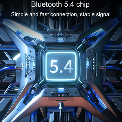 M226 Neck-Hanging In-Ear Pentatone Wired Sports Digital Display Bluetooth Earphone(Black) - Neck-mounted Earphone by buy2fix | Online Shopping UK | buy2fix