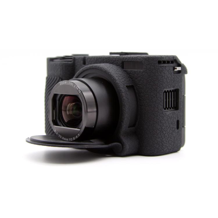 For Canon PowerShot V1 Camera Protective Silicone Case(Black) - Protective Case by buy2fix | Online Shopping UK | buy2fix