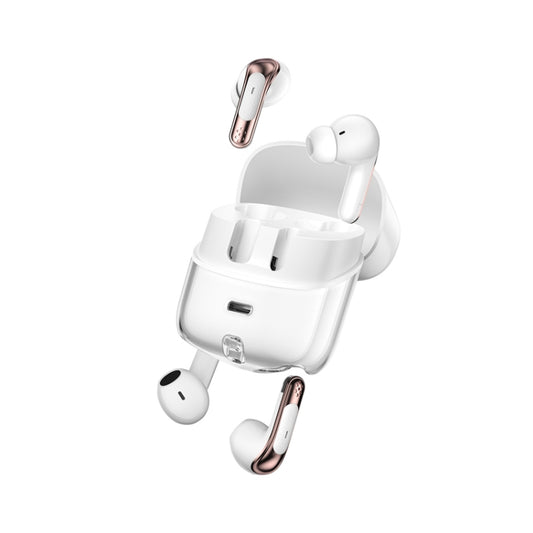 J17 In-Ear Bilateral Stereo Couple Wireless Bluetooth Earphone(White) - Bluetooth Earphone by buy2fix | Online Shopping UK | buy2fix