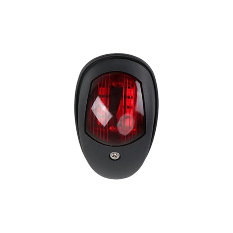 Marine Navigation Warning Light Signal LED Yacht Light, Color: Black Shell Red - Marine Accessories & Parts by buy2fix | Online Shopping UK | buy2fix