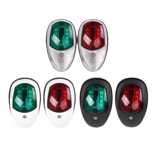 Marine Navigation Warning Light Signal LED Yacht Light, Color: Black Shell Red by buy2fix