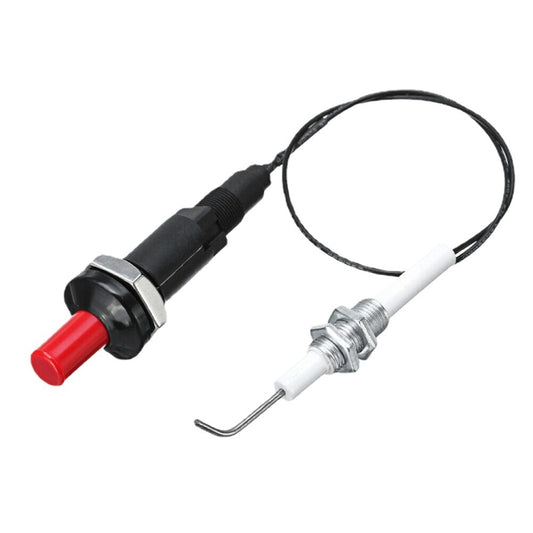 Gas Stove Push-type Ceramic Igniter Curved Needle Spark Plug(LFBI042) - Cooktop Parts by buy2fix | Online Shopping UK | buy2fix
