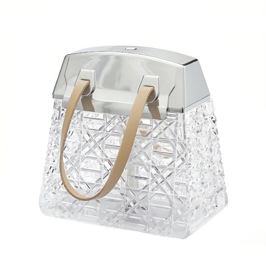 Desktop Small Crystal Bag Humidifier Aroma Ambient Lighting, Color: White Plug-in