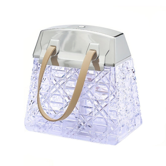 Desktop Small Crystal Bag Humidifier Aroma Ambient Lighting, Color: Blue Rechargeabl