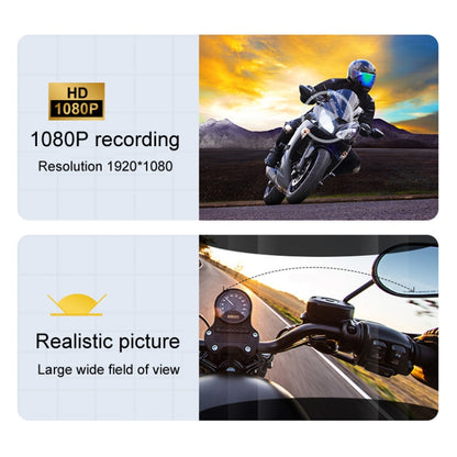 KUQIBAO Q28 Motorcycle Riding Helmet Bluetooth-compatible Headset Recorder(Hard Microphone) by KUQIBAO