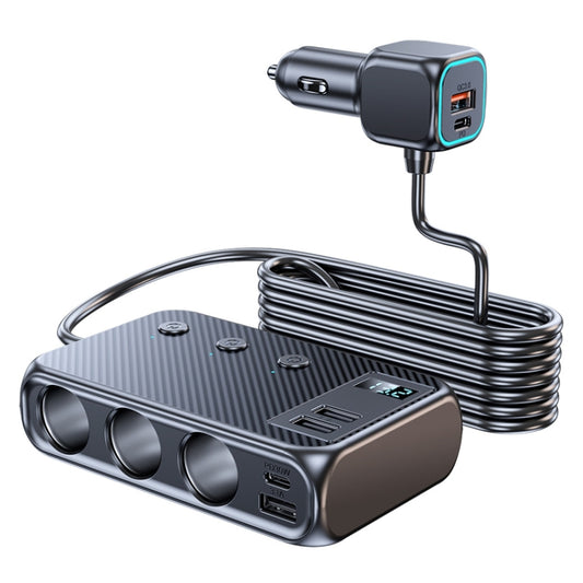 C29 9 In 1 Car Cigarette Lighter Powerful Fast Charger With Voltage Display by buy2fix