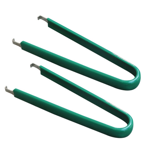 2pcs /Pack Automotive Plug-in Extraction Tweezers Automotive Repair Tool Pliers(Green) by buy2fix