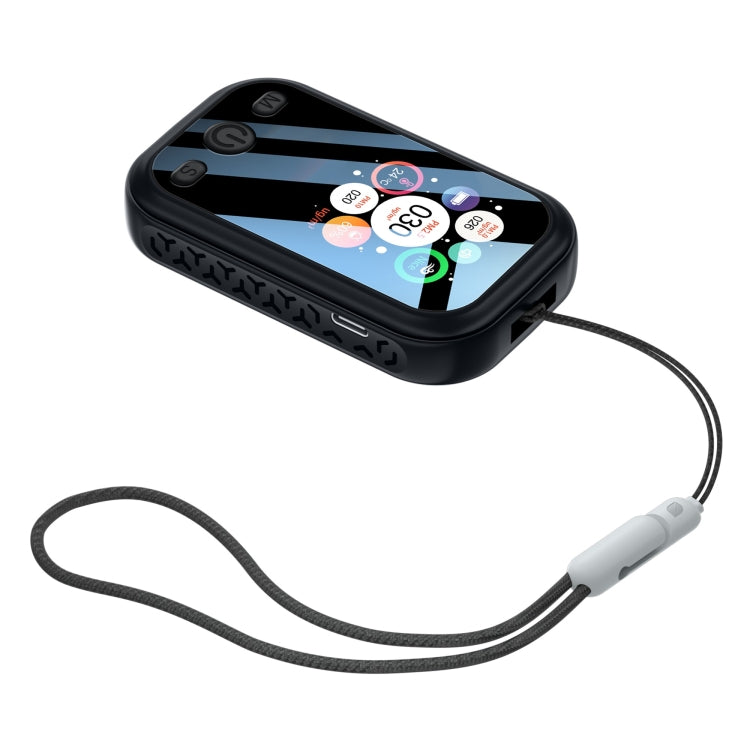 Haze Dust Air Quality Temperature Humidity Detector(Black) by buy2fix